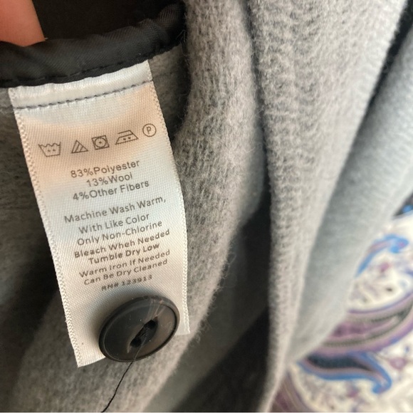 Skyr wool blend shacket - Picture 4 of 8